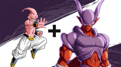 Diseño de fanart de la fusión entre Majin Buu y Freezer