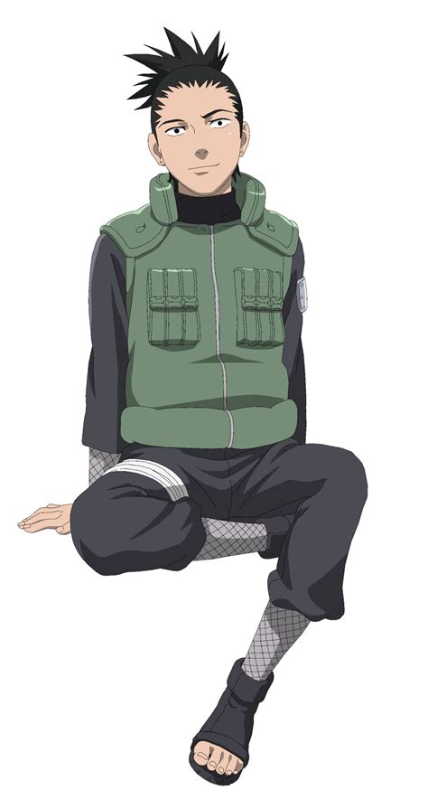 Shikamaru Nara em pose pensativa