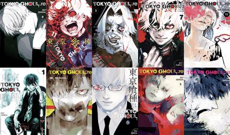 Página de manga de Tokyo Ghoul con estilo artístico detallado