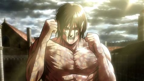 Eren Jaeger en su forma de Titán de Ataque