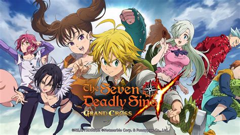 Captura de pantalla de una batalla en The Seven Deadly Sins: Grand Cross