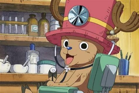Chopper administrando el antídoto a Hyougoro