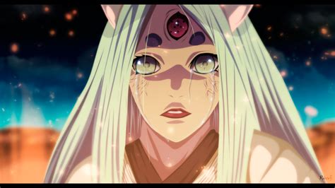 Kaguya Ōtsutsuki llorando