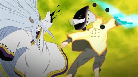 Naruto y Sasuke atacando a Kaguya