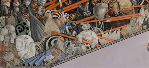 Recreación de la masacre en el templo