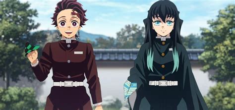 Entrenamiento de Tanjiro con Muichiro Tokito