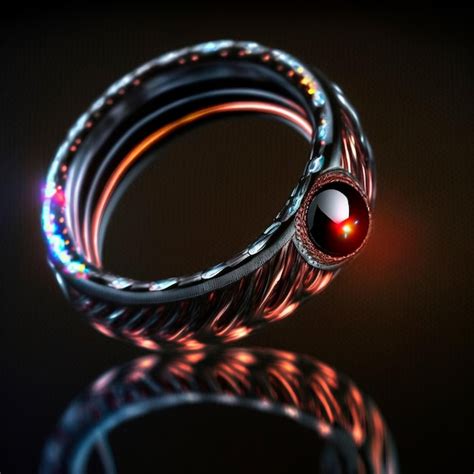 Anillo misterioso apareciendo en un aula