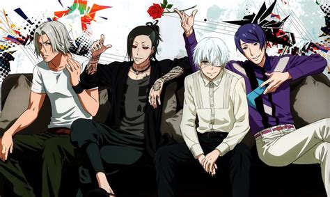 Uta, Tsukiyama y Yomo consolando a Kaneki