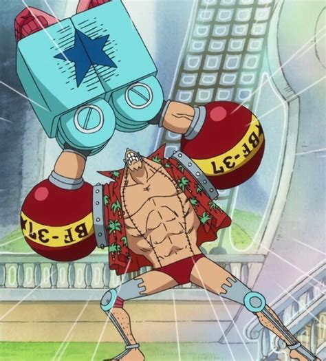 Franky, el cyborg carpintero naval