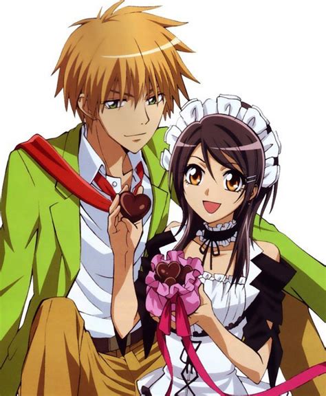 Imagen de Ayuzawa Misaki y Usui Takumi de Kaichou Wa Maid-Sama