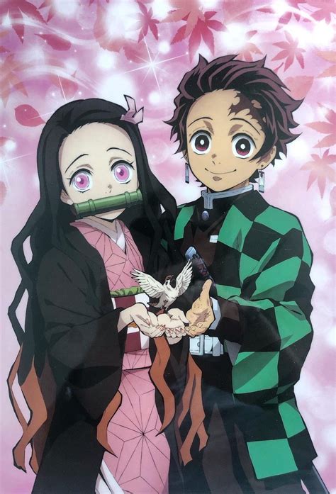 Ilustración de Tanjiro y Nezuko