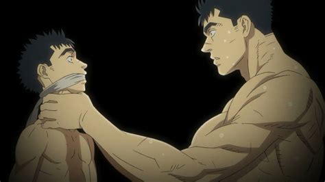 Secuencia de flashback de Guts con su padre