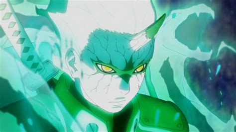 Mitsuki utilizando el Modo Sabio