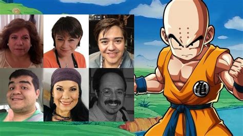 Comparativa de diferentes vestimentas de Krilin a lo largo de la serie