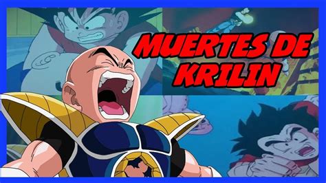 Infografía: Las muertes de Krilin a lo largo de Dragon Ball