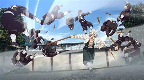Secuencia de entrenamiento de los Hashira