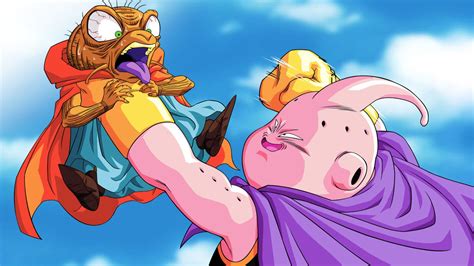 Representación de Majin Buu en su forma inocente