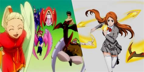 Diagrama de las técnicas Shun Shun Rikka de Orihime