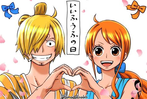 Sanji y Nami