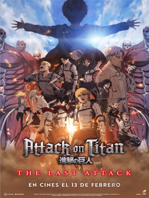 Infografía del orden de visionado de Attack on Titan