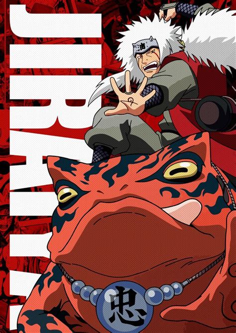 Ilustración de Jiraiya invocando a Gamabunta