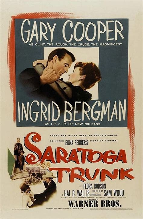 Cartel de la película Saratoga Trunk
