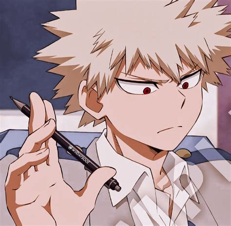 Katsuki Bakugou expresando su frustración