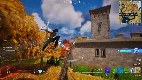 Destrucción de estructuras con Lanza Relámpago en Fortnite