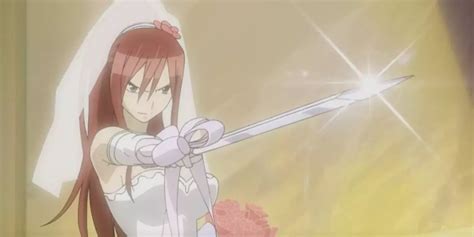 Erza Scarlet en armadura