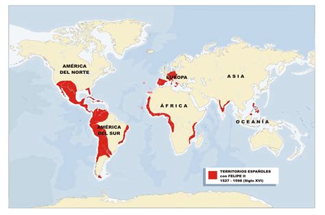 Mapa del Nuevo Mundo con territorios de los Cuatro Emperadores
