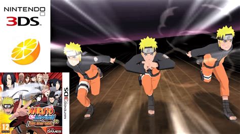 Mapa del juego Naruto Shippuden 3DS con ubicaciones de secretos