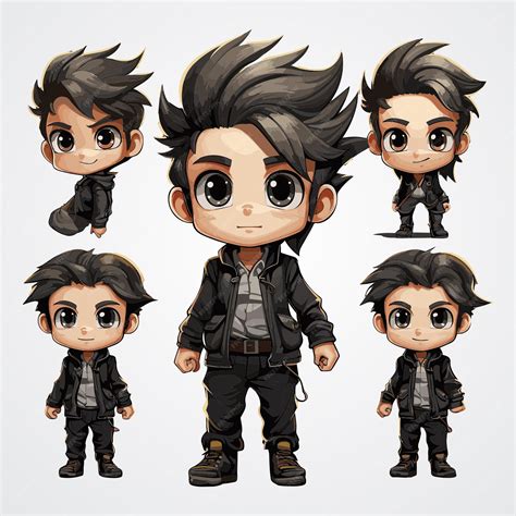 Ilustración de personajes de juegos yaoi