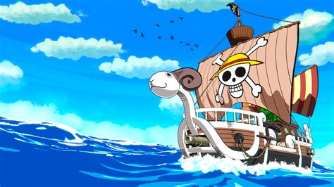 El Going Merry siendo modificado para volar