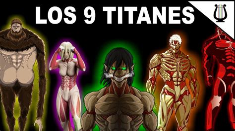 Representación de los nueve titanes cambiantes