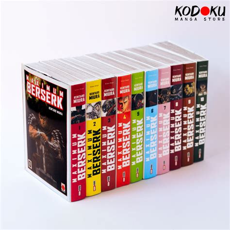 Comparativa de las ediciones del manga Berserk: Normal, Maximum y Deluxe.