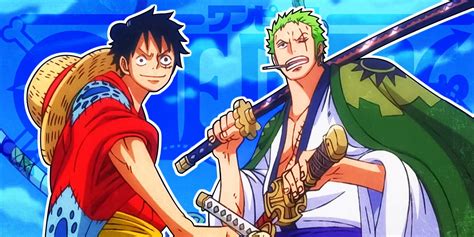 Luffy, Zoro y Tsuru con Tama