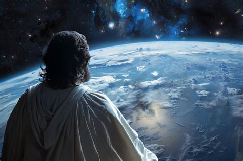 Dios observando el mundo