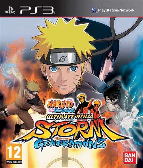 Portada del videojuego Naruto Shippūden: Ultimate Ninja Storm Generations