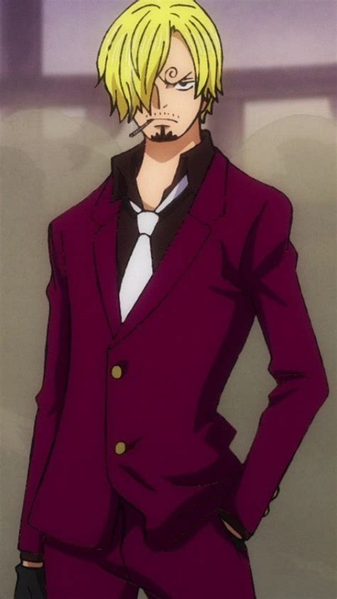 Sanji con su traje elegante