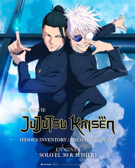 Cartel promocional de Jujutsu Kaisen 0