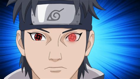 Ilustración del Sharingan de Shisui Uchiha