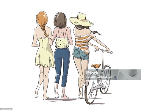 Ilustración de un mundo sin zapatos, con personas caminando descalzas