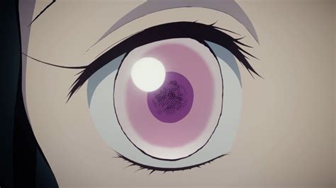 Nezuko Kamado mostrando un ojo humano
