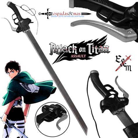 Réplica de espada de Eren Jaeger