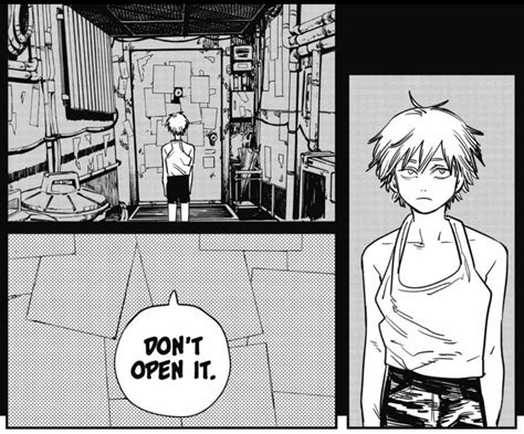 La puerta misteriosa en el sueño de Denji