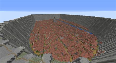 Mapa del distrito de Shiganshina en Minecraft