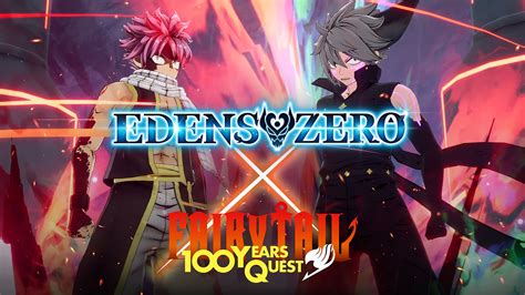 Ilustración de Edens Zero y Fairy Tail