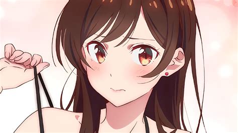 Ilustración de Chizuru Mizuhara en Rent-a-Girlfriend