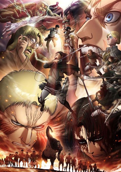 Escenas de acción de Shingeki no Kyojin Temporada 3