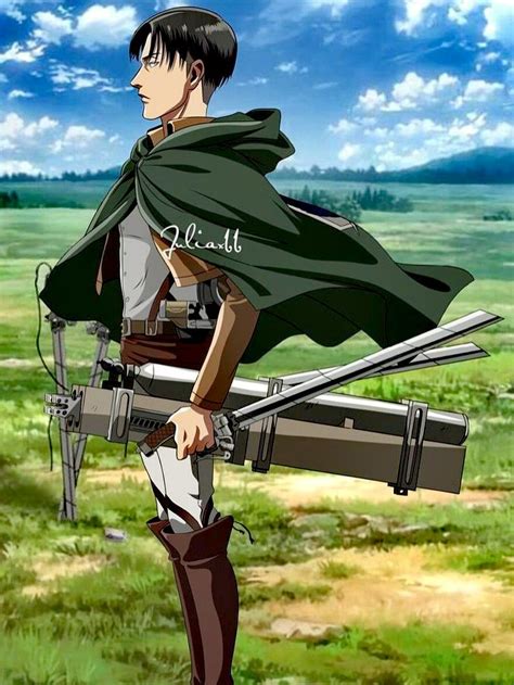 Capitán Levi Ackerman en combate